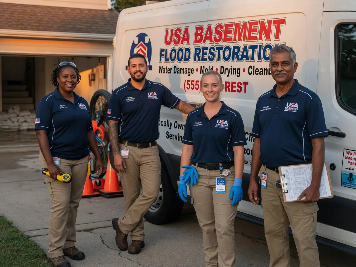Basement Flood Cleanup company in Verona, MS