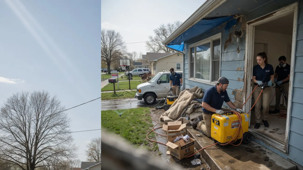 Basement Flood Cleanup in Verona, MS near me
